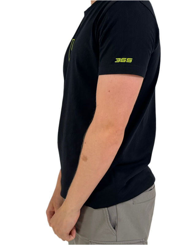 Black & Neon Signature Tee