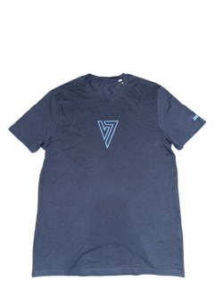 Navy & Electric Blue luxury tee