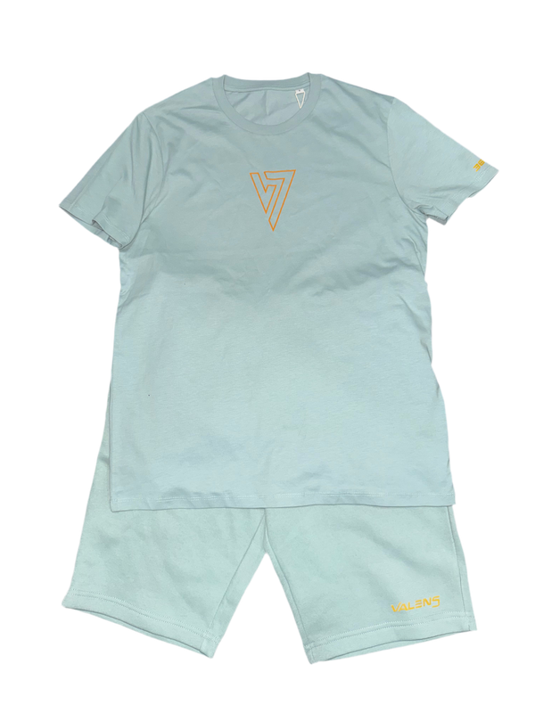 Turquoise & Orange Co-Ord