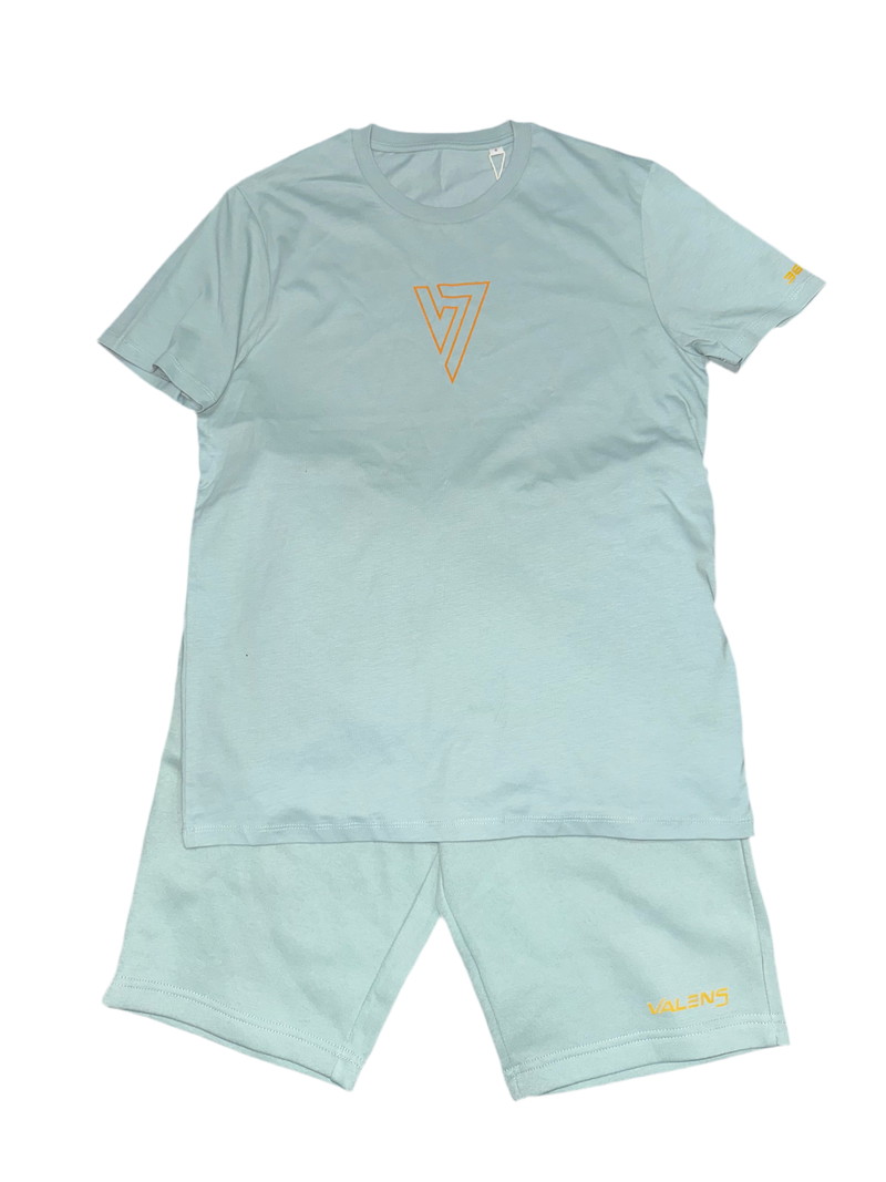 Turquoise & Orange Co-Ord