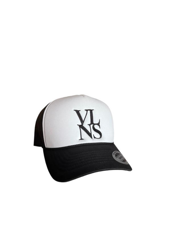 Black & White Foam Boxlogo Cap
