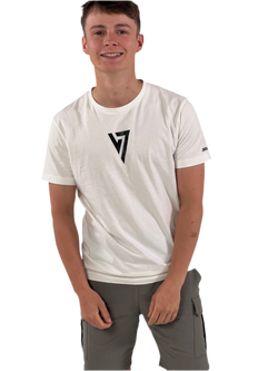 White & Black Signature Tee