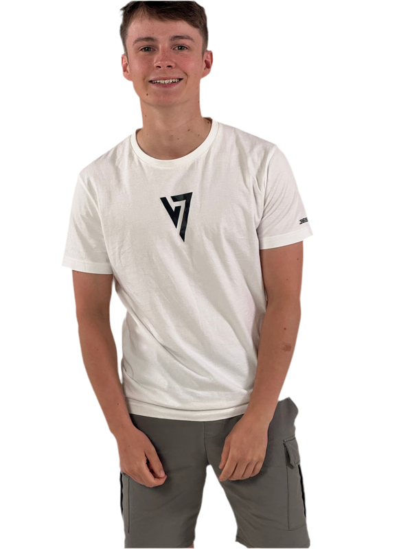 White & Black Signature Tee