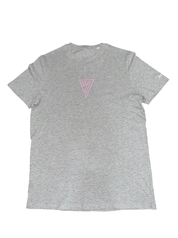 Grey & Pink luxury tee