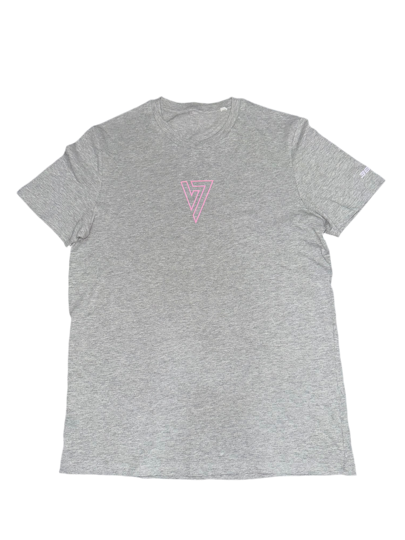 Grey & Pink luxury tee