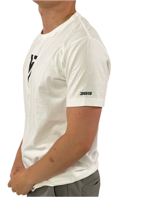 White & Black Signature Tee