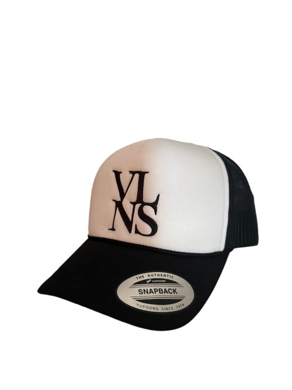 Black & White Foam Boxlogo Cap
