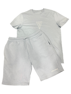 Sky Blue & White Co Ord