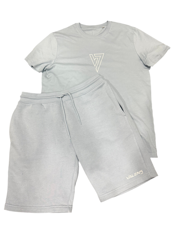 Sky Blue & White Co Ord