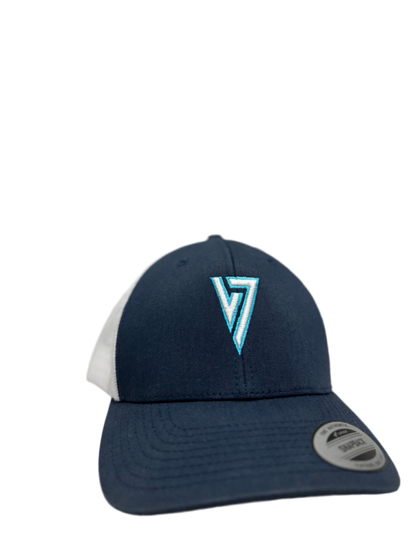 Navy & White Signature Cap