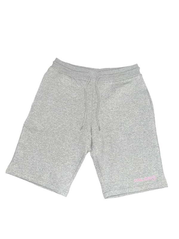 Grey & Pink luxury shorts